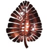 011 0807 Wall Decoration Leaf Gold
